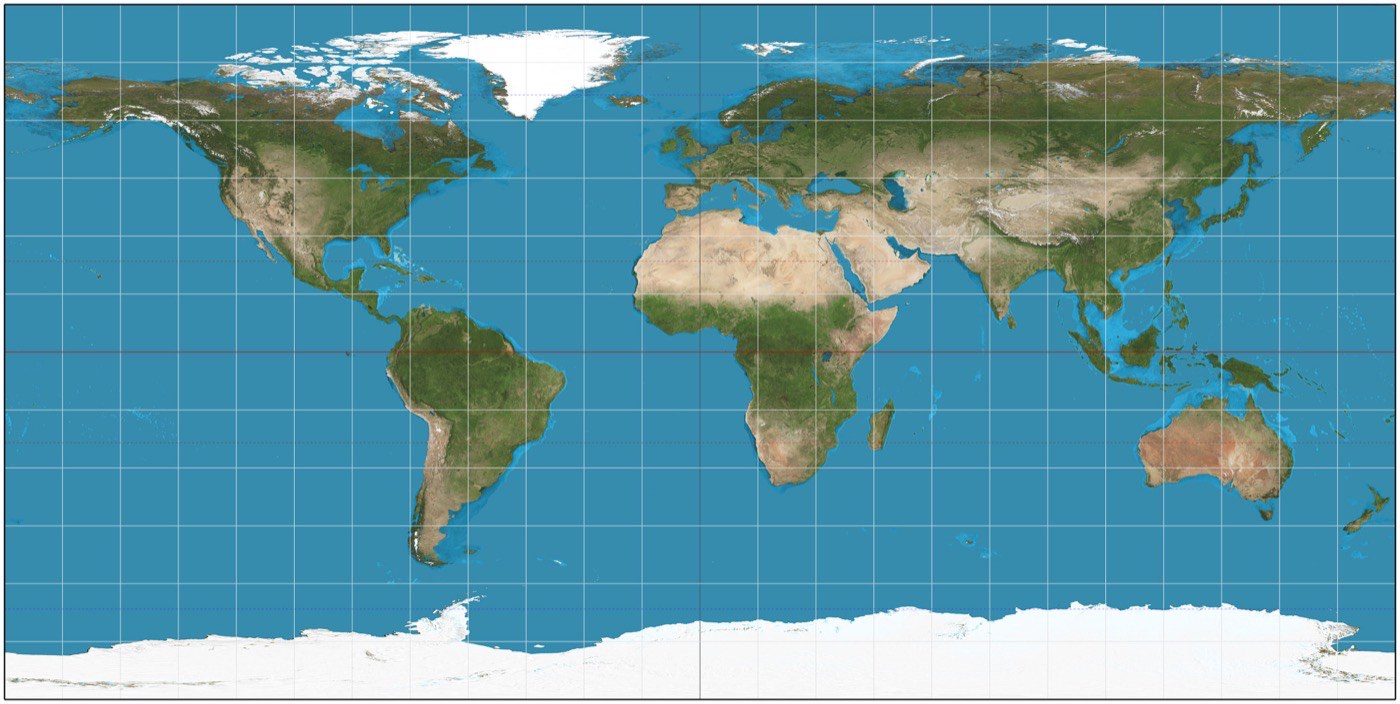 World map — where the Imbokodo Letters come from